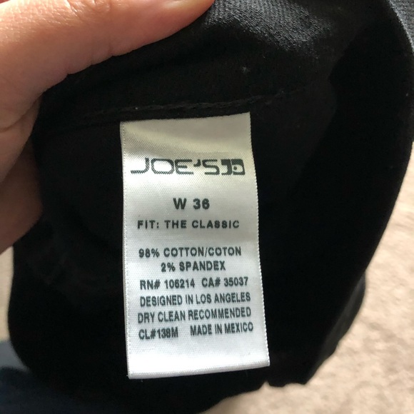 Mens Black Joes Jeans - Picture 4 of 4